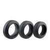 Adam & Eve Adam's 3 pc Penis Ring Set - Black