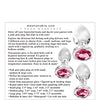 Adam & Eve Pink Gem Glass Plug Set
