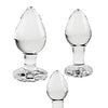 Adam & Eve Pink Gem Glass Plug Set