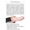 Adam & Eve Soft Hollow Strap On - Flesh