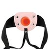 Adam & Eve Soft Hollow Strap On - Flesh