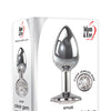 Adam & Eve Clear Gem Anal Plug Small