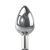 Adam & Eve Clear Gem Anal Plug Medium