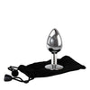 Adam & Eve Clear Gem Anal Plug Medium