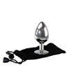 Adam & Eve Clear Gem Anal Plug Large