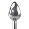 Adam & Eve Pink Gem Aluminium Anal Plug  - Assorted Sizes