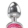 Adam & Eve Pink Gem Aluminium Anal Plug  - Assorted Sizes