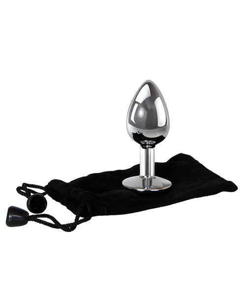 Adam & Eve Pink Gem Aluminium Anal Plug  - Assorted Sizes