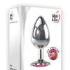 Adam & Eve Pink Gem Aluminium Anal Plug  - Assorted Sizes