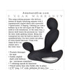 Adam & Eve Adam's Vibrating Triple Probe - Black