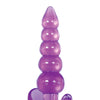Adam & Eve Bumpy Delight Anal Plug - Purple
