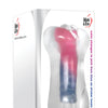 Adam & Eve Intensity Power Stroker - Clear/Blue