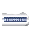 Adam & Eve Intensity Power Stroker - Clear/Blue