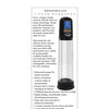 Adam & Eve Adam's Rechargeable Penis Pump - Black