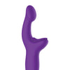 Adam & Eve Silicone G Spot Pleaser Rechargeable Dual Stim - Purple