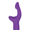 Adam & Eve Silicone G Spot Pleaser Rechargeable Dual Stim - Purple