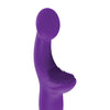 Adam & Eve Silicone G Spot Pleaser Rechargeable Dual Stim - Purple