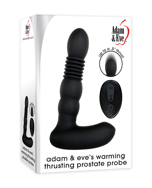 Adam & Eve Eve's Warming Trusting Prostate Probe - Black