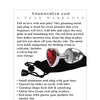 Adam & Eve Red Heart Gem Anal Plug - Small Red/Chrome