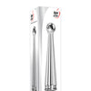 Adam & Eve Tease Me Rechargeable Metal Vibrator - Chrome
