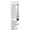 Adam & Eve Tease Me Rechargeable Metal Vibrator - Chrome