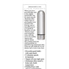 Adam & Eve Eve's Rechargeable Silver Metal Bullet
