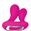 Adam & Eve Rechargeable Dual Entry Vibe w/Remote - Pink