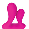 Adam & Eve Rechargeable Dual Entry Vibe w/Remote - Pink