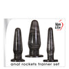 Adam & Eve Anal Rockets Trainer Set - Grey