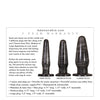 Adam & Eve Anal Rockets Trainer Set - Grey