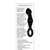 Adam & Eve Adam's Glass Prostate Massager - Black