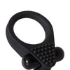Adam & Eve Adam's Deluxe Penis Ring Sampler - Black/Smoke