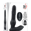 Adam & Eve Adam's Warming & Rotating Prostate Thruster w/Remote - Black