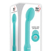 Adam & Eve G-Gasm Delight Rechargeable Silicone G Spot Vibe - Teal