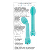 Adam & Eve G-Gasm Delight Rechargeable Silicone G Spot Vibe - Teal