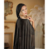 Allure Lace & Mesh Cape w/Attached Waist Belt (G-String NOT included) Black O/S