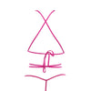 Allure Nicola Open Cup Mesh Teddy Hot Pink L/XL