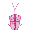 Allure Nicola Open Cup Mesh Teddy Hot Pink S/M