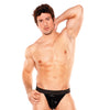 Zeus Wet Look Thong Black O/S