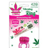 High Climax Vibrating Ring Stimulating Kit w/Hemp Seed Oil - Pink