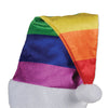 Holiday Rainbow Santa Hat - Rainbow