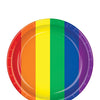 Pride Plates - Rainbow Pack of 8