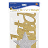 New Year's Kiss Me at Midnight Streamer - Gold/Silver