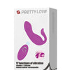 Pretty Love Tyler Couples Stimulator w/Remote - 12 Function Fuchsia