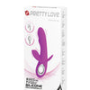 Pretty Love Humphrey Bendable Front & Back Rabbit - Fuchsia