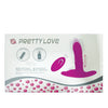 Pretty Love Heather Thrusting Butt Plug - Fuchsia