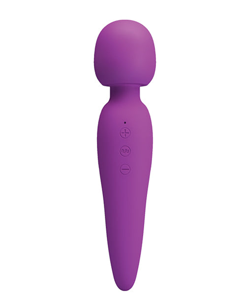 Pretty Love Meredith Liquid Silicone Wand - Purple
