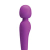 Pretty Love Meredith Liquid Silicone Wand - Purple