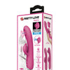Pretty Love Regina Pulsing Rabbit w/Free Suction Attachment - Pink