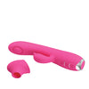 Pretty Love Regina Pulsing Rabbit w/Free Suction Attachment - Pink
